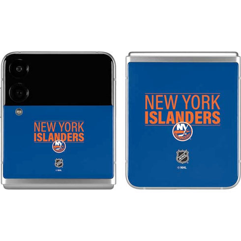 NHL New York Islanders Lineup Galaxy Z Flip4 5G Skin