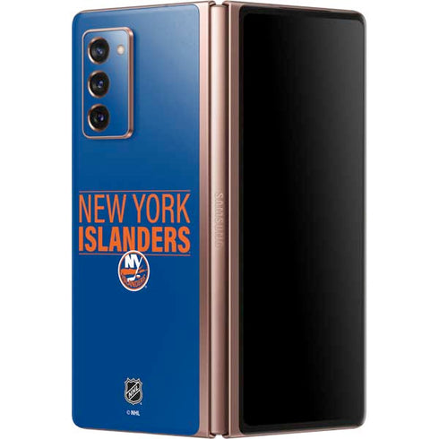 NHL New York Islanders Lineup Galaxy Z Fold2 5G Skin