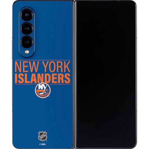 NHL New York Islanders Lineup Galaxy Z Fold4 5G Skin