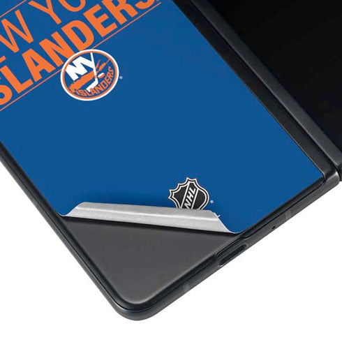 NHL New York Islanders Lineup Galaxy Z Fold4 5G Skin