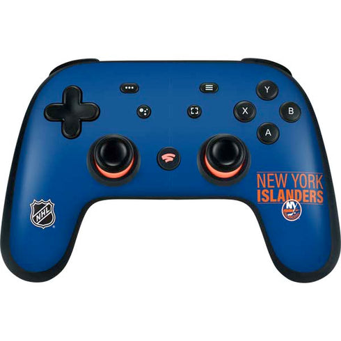 NHL New York Islanders Lineup Google Stadia Controller Skin