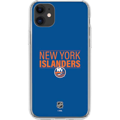 NHL New York Islanders Lineup iPhone 11 Clear Case