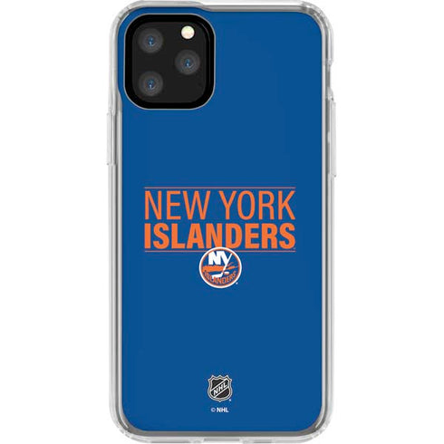 NHL New York Islanders Lineup iPhone 11 Pro Clear Case