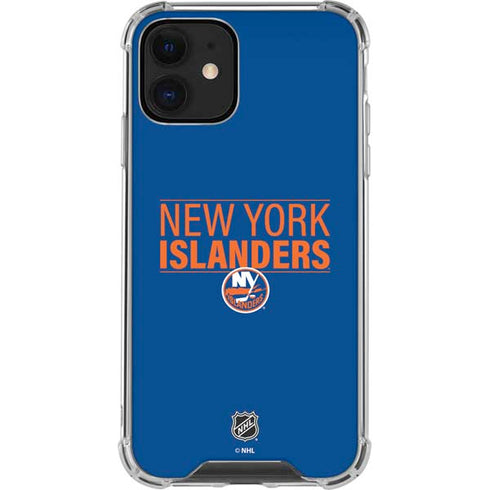 NHL New York Islanders Lineup iPhone 12 Mini Clear Case