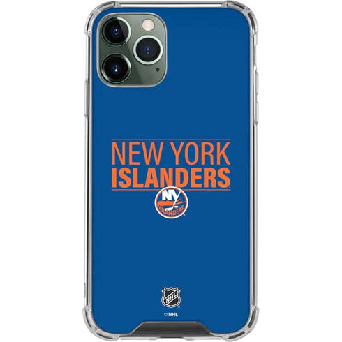 NHL New York Islanders Lineup iPhone 12 Pro Max Clear Case