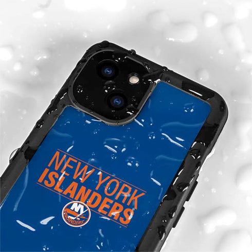 NHL New York Islanders Lineup iPhone 13 Mini Waterproof Case
