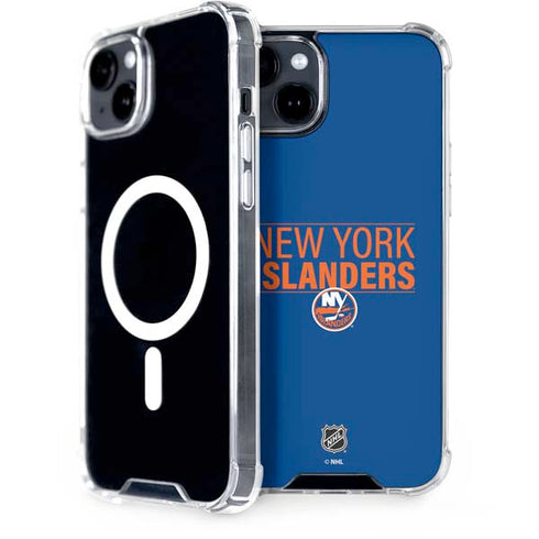 NHL New York Islanders Lineup iPhone 15 Plus MagSafe Case