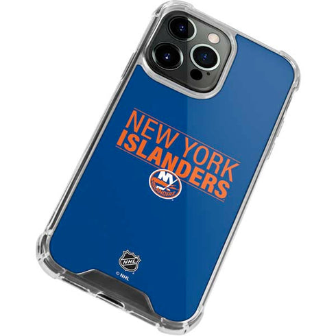 NHL New York Islanders Lineup iPhone 15 Pro Max Clear Case