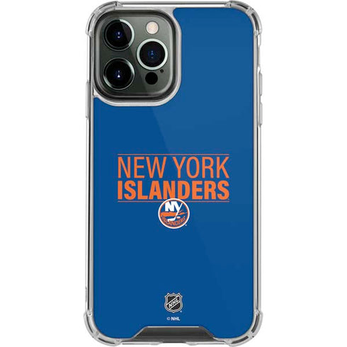 NHL New York Islanders Lineup iPhone 14 Pro Max Clear Case