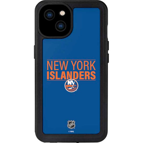 NHL New York Islanders Lineup iPhone 15 Plus Waterproof Case