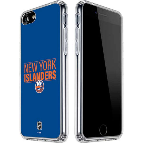 NHL New York Islanders Lineup iPhone SE (2nd & 3rd Gen) Clear Case