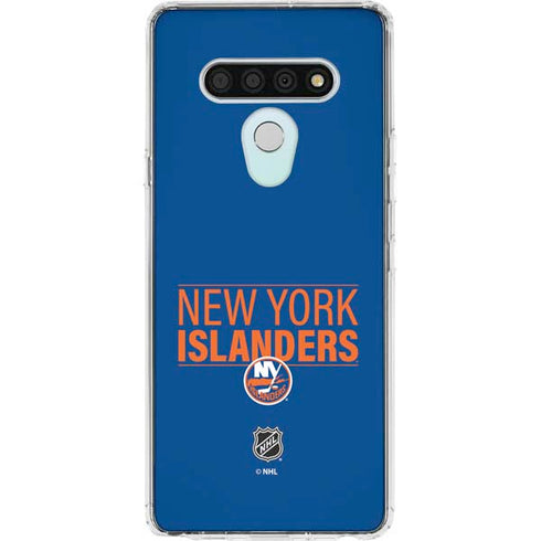 NHL New York Islanders Lineup LG Stylo 6 Clear Case
