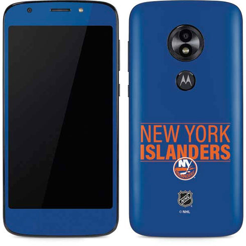 NHL New York Islanders Lineup Moto E5 Play Skin