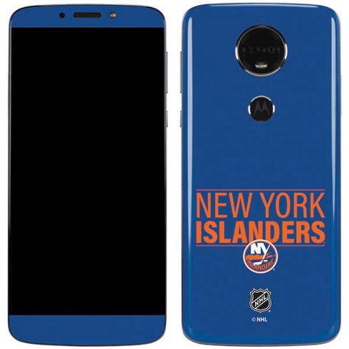 NHL New York Islanders Lineup Moto E5 Plus Skin