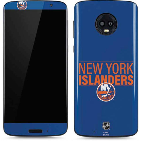 NHL New York Islanders Lineup Moto G6 Skin