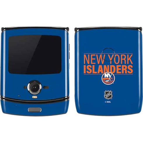 NHL New York Islanders Lineup Motorola RAZR Skin