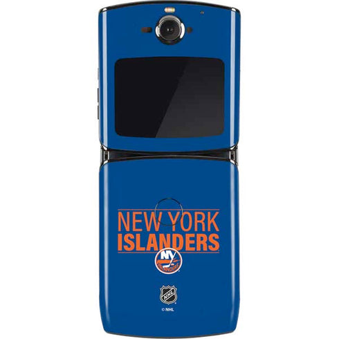 NHL New York Islanders Lineup Motorola RAZR Skin