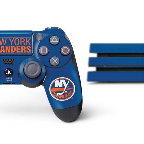 NHL New York Islanders Lineup PS4 Pro Bundle Skin