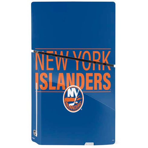 NHL New York Islanders Lineup PS5 Slim Disk Console Skin