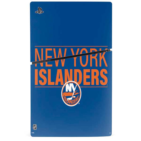 NHL New York Islanders Lineup PS5 Slim Digital Edition Bundle Skin