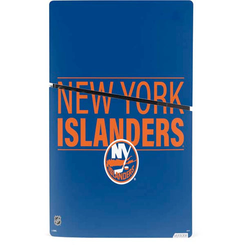 NHL New York Islanders Lineup PS5 Slim Digital Edition Console Skin