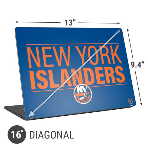 NHL New York Islanders Lineup Universal Laptop 16in (13 x 9.4in) Skin