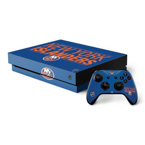 NHL New York Islanders Lineup Xbox One X Bundle Skin