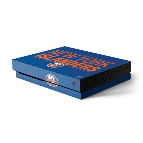 NHL New York Islanders Lineup Xbox One X Console Skin