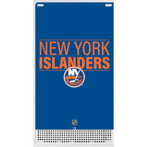 NHL New York Islanders Lineup Xbox Series S Console Skin