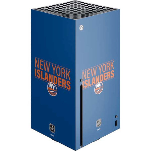 NHL New York Islanders Lineup Xbox Series X Console Skin