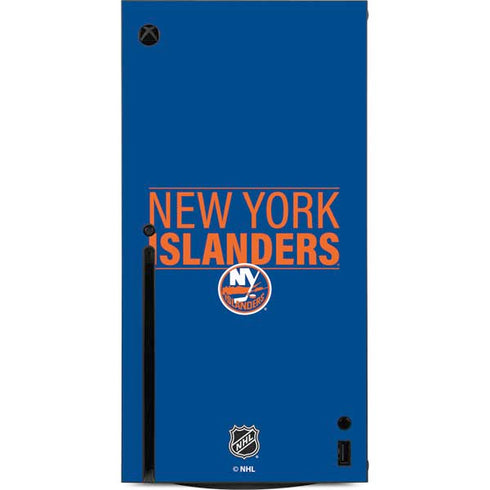 NHL New York Islanders Lineup Xbox Series X Console Skin