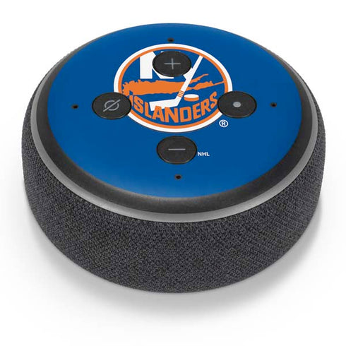 NHL New York Islanders Solid Background Amazon Echo Dot Skin
