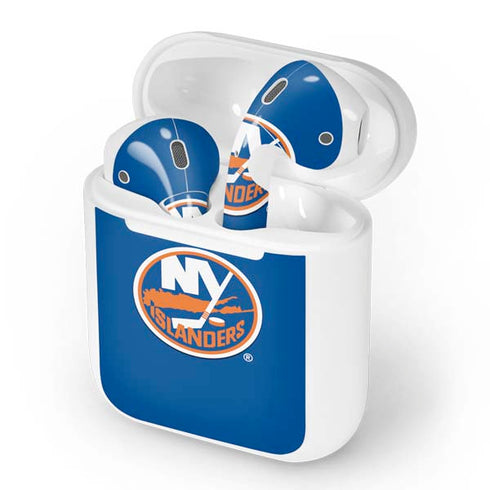 NHL New York Islanders Solid Background Apple AirPods Skin