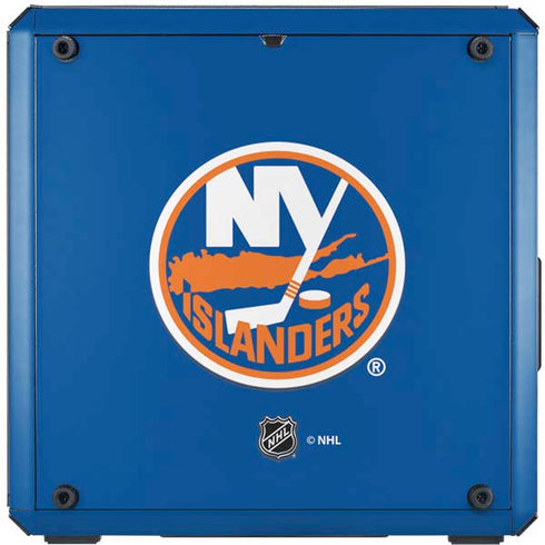 NHL New York Islanders Solid Background Cooler Master MasterBox Q300L Mini Tower Skin