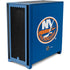 NHL New York Islanders Solid Background Corsair 4000D Tempered Glass Mid-Tower ATX Case Skin