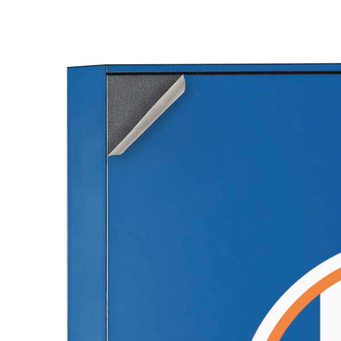 NHL New York Islanders Solid Background Corsair 4000D Tempered Glass Mid-Tower ATX Case Skin