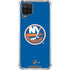 NHL New York Islanders Solid Background Galaxy A12 Clear Case