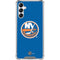NHL New York Islanders Solid Background Galaxy A14 5G Clear Case