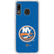 NHL New York Islanders Solid Background Galaxy A20 Clear Case