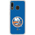 NHL New York Islanders Solid Background Galaxy A20 Clear Case