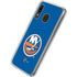 NHL New York Islanders Solid Background Galaxy A20 Clear Case