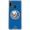 NHL New York Islanders Solid Background Galaxy A30 Clear Case