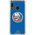 NHL New York Islanders Solid Background Galaxy A30 Clear Case