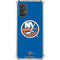NHL New York Islanders Solid Background Galaxy A32 5G Clear Case