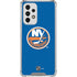 NHL New York Islanders Solid Background Galaxy A53 5G Clear Case