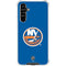NHL New York Islanders Solid Background Galaxy A54 5G Clear Case