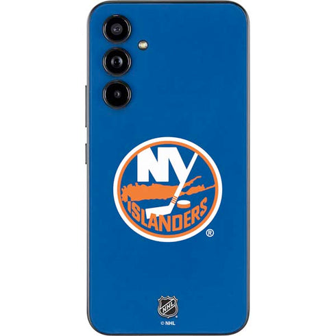 NHL New York Islanders Solid Background Galaxy A54 5G Skin