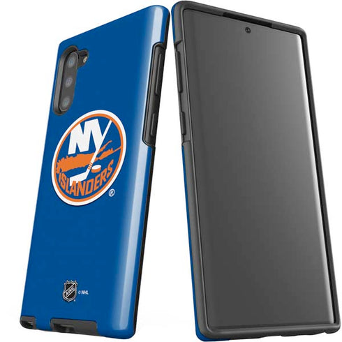 NHL New York Islanders Solid Background Galaxy Note 10 Pro Case