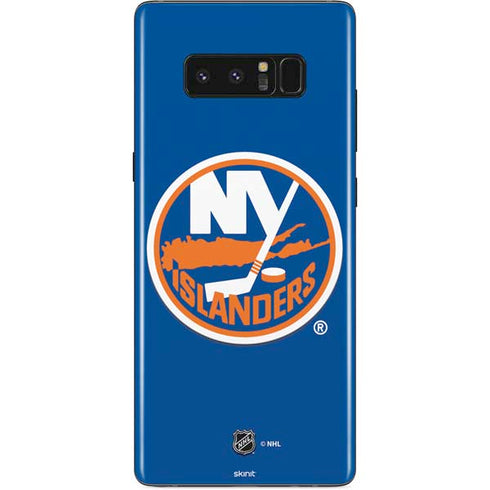NHL New York Islanders Solid Background Galaxy Note 8 Skin