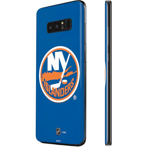 NHL New York Islanders Solid Background Galaxy Note 8 Skin
